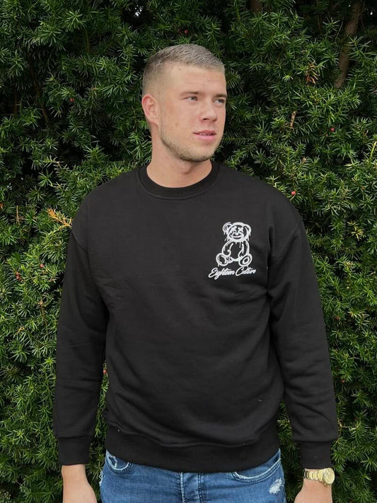 Teddy Smile Sweater - Zwart