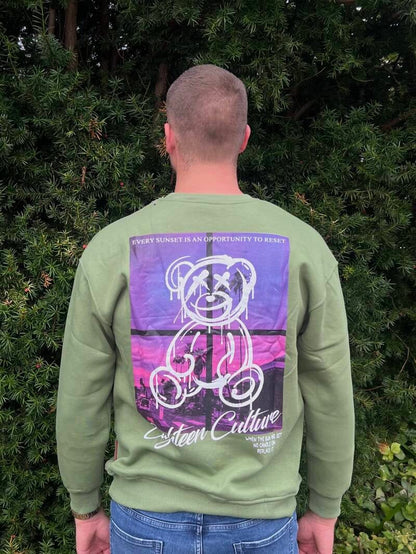 Teddy Smile Sweater - Groen