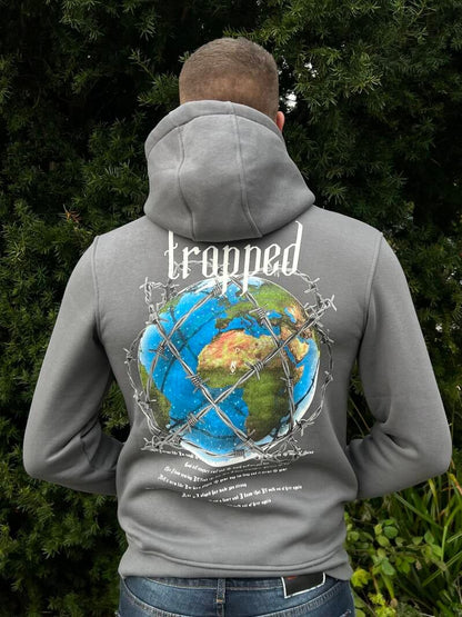 Trapped Hoodie - Donker Grijs