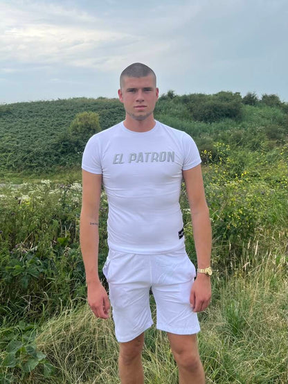 El Patron Trainingspak Short - Wit